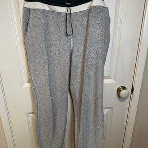 Alexander Wang Gray and White Women's Joggers